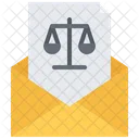 Carta Intimacao Envelope Icon