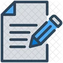 Carta Papel Documento Icono