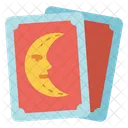 Carta Del Tarot Adivinacion Gotico Icono