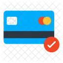 Cartao Aceito Cartao Verificado Cartao Aprovado Ícone