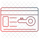 Cartão de acesso  Ícone
