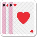 Coracao Cartas Poker Icon