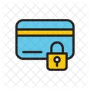 Cartao De Bloqueio Cartao Seguro Cartao De Credito Ícone
