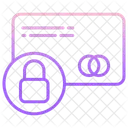 Cartao De Bloqueio Cartao Cardlock Seguro Cartao De Pagamento Ícone