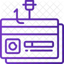 Cartao De Credito Phishing Fraude Ícone