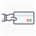 Cartao Bancario Cartao Multibanco Cartao Inteligente Ícone