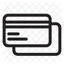 Cartao De Credito Pagamento Dinheiro Ícone