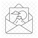 Cartao Postal Cartao Montagem Ícone
