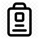 Cartao De Identificacao Cartao Contato Icon