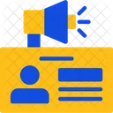 Carteira De Identidade De Reporter Identificacao De Jornalista Credencial De Imprensa Ícone