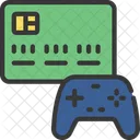 Cartao De Jogo Em Jogo Ícone