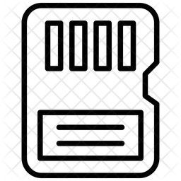 Cartão de memória  Ícone