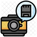 Cartao De Memoria Cartao Micro SD Fotografia Icon