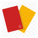 Cartao De Penalidade Cartoes Cartao Vermelho Ícone