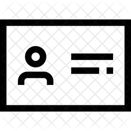 Cartão de visitas  Ícone