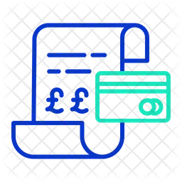 Pagamento de fatura de cartão  Ícone