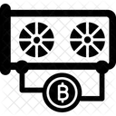 Cartao Para Mineracao Cartao De Mineracao Criptografica Mineracao Gpu Icon