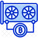Cartao Para Mineracao Cartao De Mineracao Criptografica Mineracao Gpu Icon