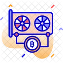 Cartao Para Mineracao Cartao De Mineracao Criptografica Mineracao Gpu Icon