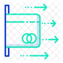 Retirar Cartao Cartao De Debito Cartao De Credito Ícone