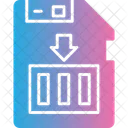 Cartao SIM Identificacao Chip Ícone