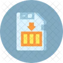 Cartao SIM Identificacao Chip Icon