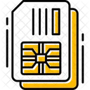 Simcard Cartao Celular Icon