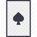Cartao Spadepoker Cassino Ícone