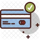 Cartao Verificado Cartao Ok Cartao Aprovado Ícone