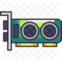 Placa VGA VGA Placa Grafica Ícone