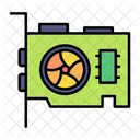 Hardware Placa Grafica Vga Icon