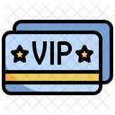 Cartão vip  Ícone