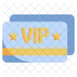 Cartão vip  Ícone