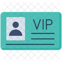 Cartão vip  Ícone