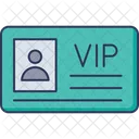 Cartao Vip Vip Cartao De Membro Ícone