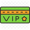 Cartao Vip Vip Passe Ícone