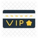 Cartao Vip Vip Passe Ícone