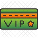 Cartao Vip Vip Passe Ícone