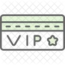Cartao Vip Vip Passe Ícone