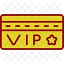 Cartao Vip Vip Passe Ícone