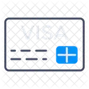 Cartao Visa Cartao De Credito Cartao De Debito Ícone