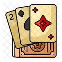 Cartas de casino  Icono