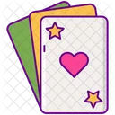 Cartas De Baralho Cartas De Poquer Jogo Icon