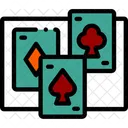 Cartas De Jogar Jogo Jogador Icon