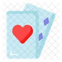 Jogar Cartas Jogador Ícone