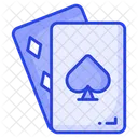 Jogar Cartas Jogador Ícone