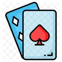 Jogar Cartas Jogador Ícone
