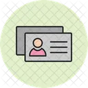 Tarjetas De Visita Tarjeta Identificacion Icono