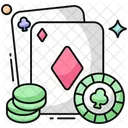 Cartas De Poquer Cartas De Juego Cartas De Casino Icono