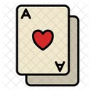 Cartas De Poquer Icono
